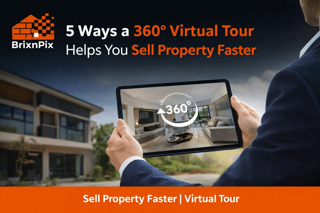 5 Ways a 360° Virtual Tour Helps You Sell Property Faster