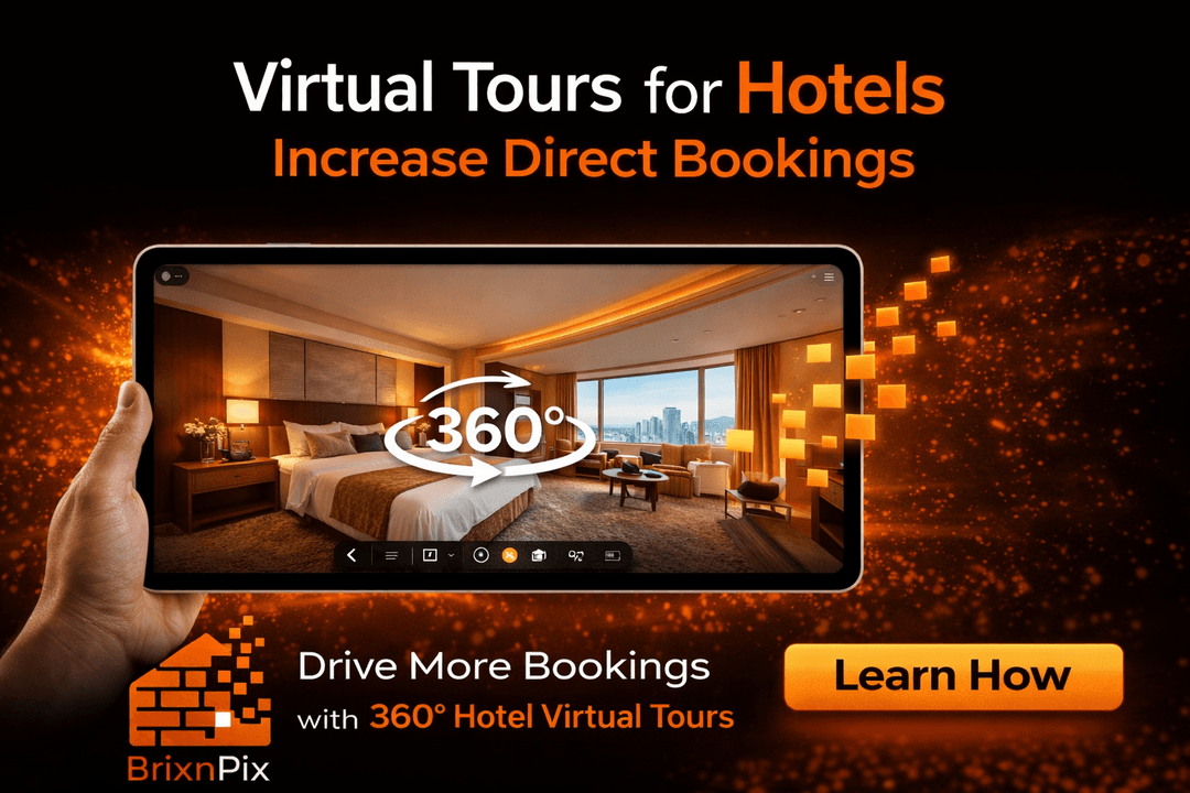 Virtual Tours for Hotels: How to Increase Direct Bookings
